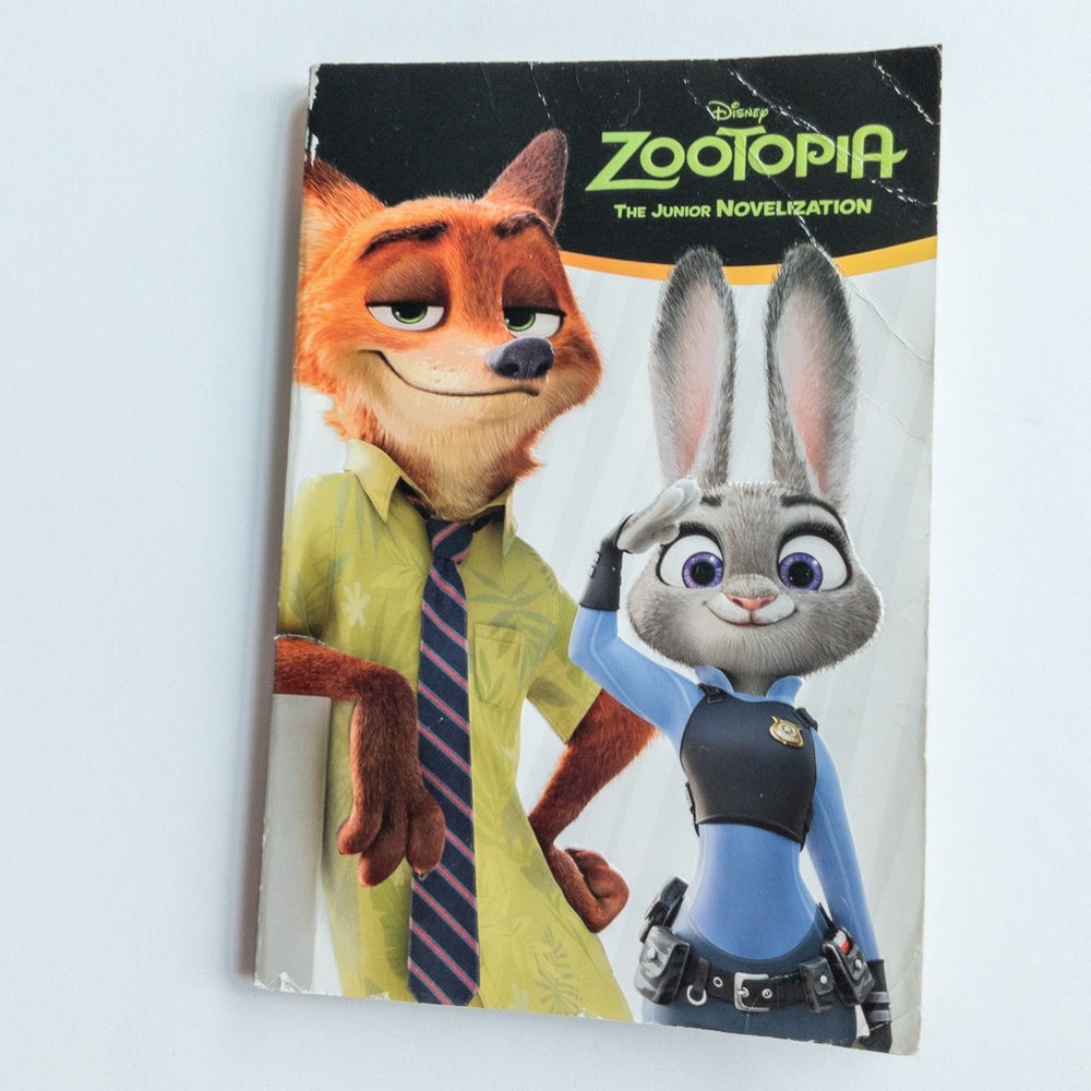 Zootopia Novel Paperback